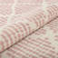 Loop-De-Loop Geometric Synthetic Area Rug-45293410