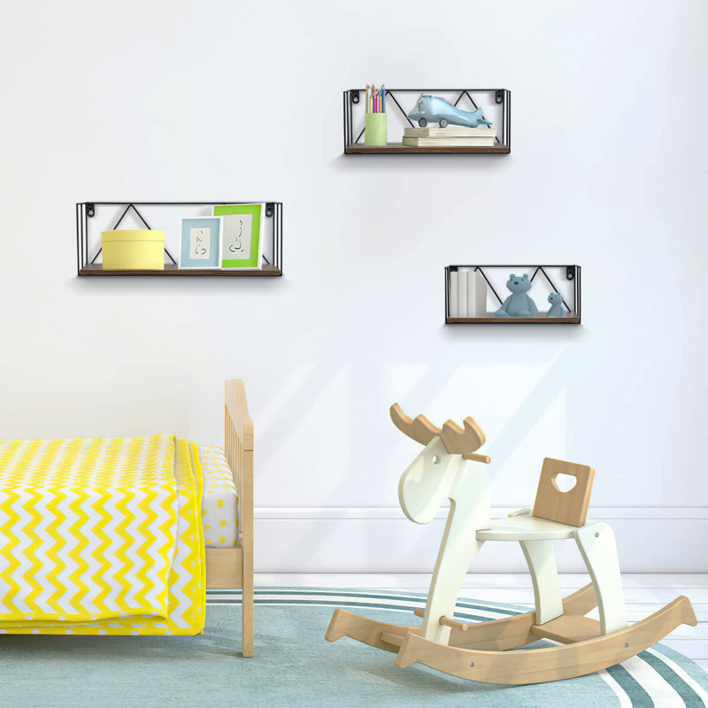 Aadhavan 3 Piece Floating Shelf