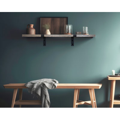 Rayne Red Oak Bracket Shelf