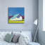  «Homestead Barn 4» par Carol Young, art mural sur toile, 37 po x 37 po