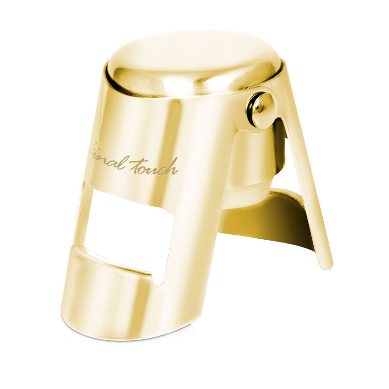 Stainless Steel Bottle Stopper, Brass