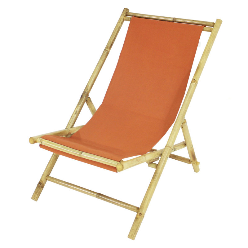 Chaise longue inclinable Skidmore, Brun