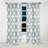 Soft Monochrome - Damask Curtain - Blackout Damask Curtain - 1 Panels-107548535