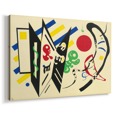 On the Points (Sur les pointes)-Wassily Kandinsky-Gallery Wrapped Canvas-1928