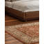 Tapis rouge brique Niles-20617385