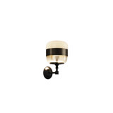 Futura Wall Lamp P White Black Matt Black 1 E26 Ul