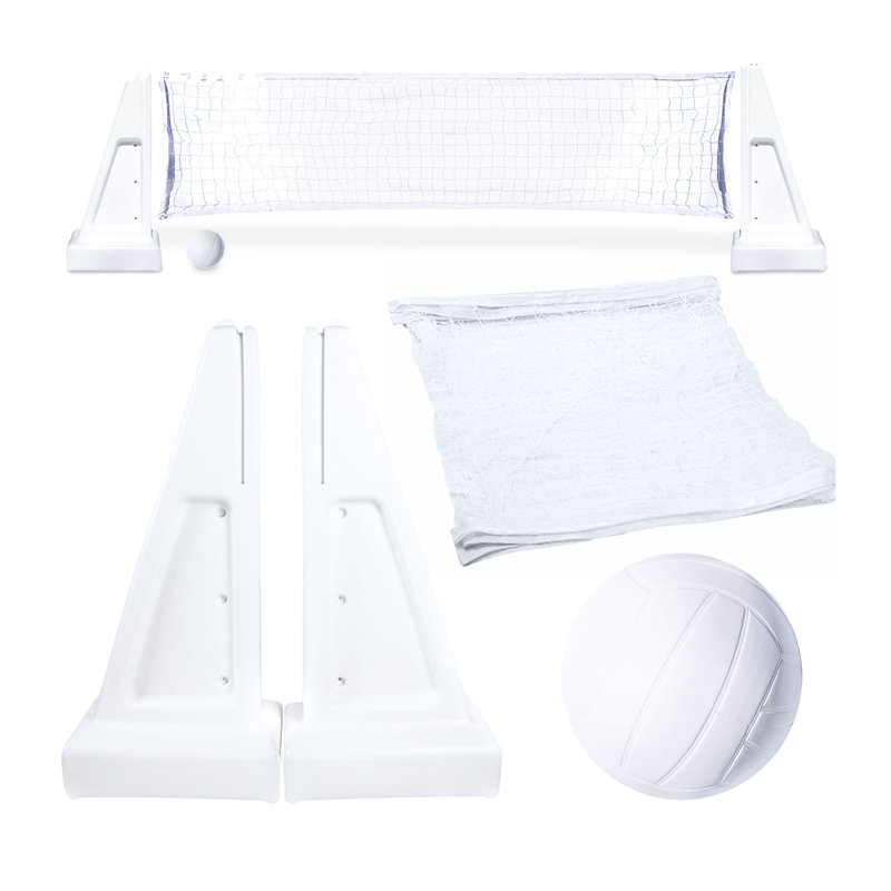 Swimline Inground Swimmng Pool Volleyball Net and Ball Game Set