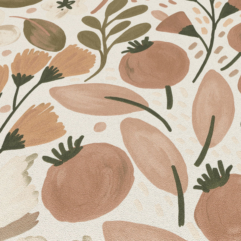 Papier peint Poetic Garden, Brown