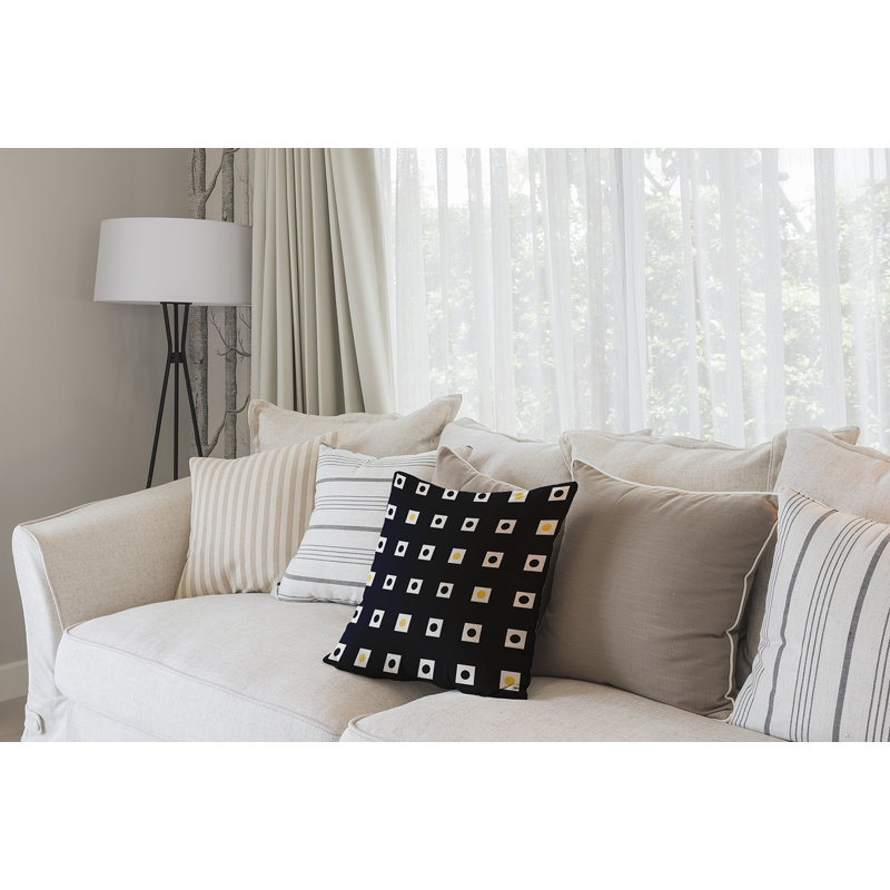 Housse et insert de coussin Coastal Calm, 16 po x 16 po, Marine