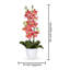 Plantes florales artificielles 26" en pot