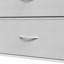 7-Drawer Metal Frame with Fabric Drawers