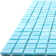 Skosh 0.6" x 0.6" Glass Grid Mosaic Wall & Floor Tile