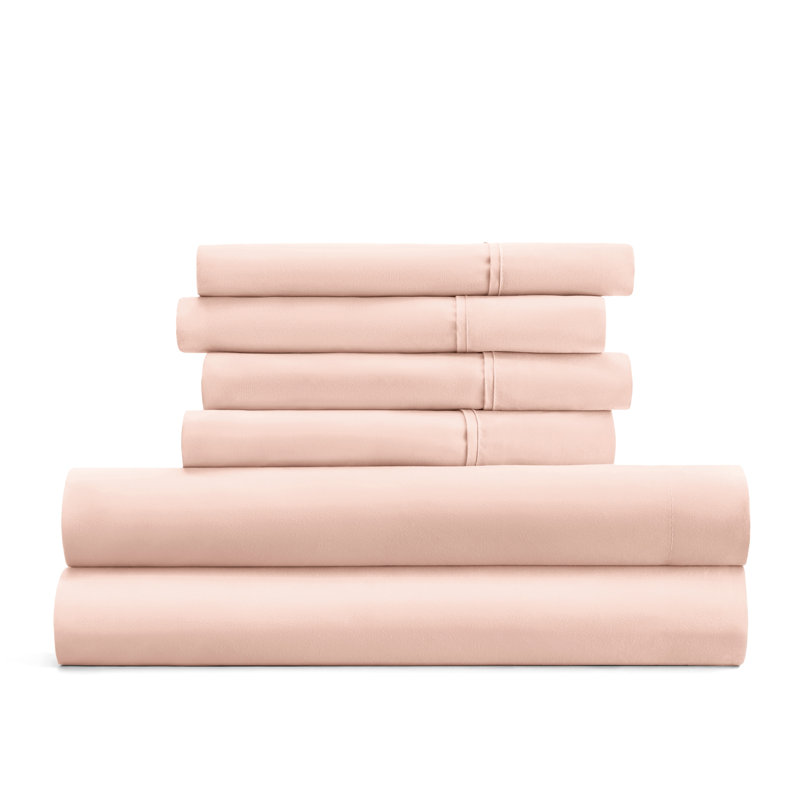 Ensemble de draps en microfibre Archimedes, Simple, Rougir
