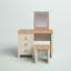 Aquitaine Dressing Table with Mirror-595227986