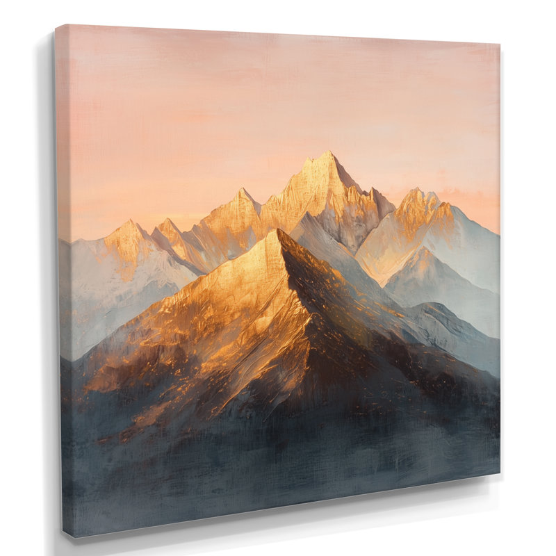 Ginel - Landscapes Large Wall Decor, Wrapped Canvas, Does Not Apply, 16" H x 16" W