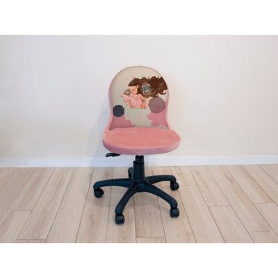 Kids 11.81'' Adjustable Height Desk Or Activity Chair Chair and Ottoman