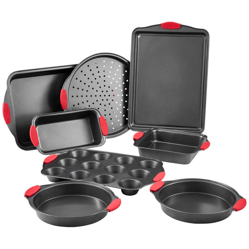VEVOR 9 Piece Non-Stick Steel Bakeware Set