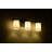 3-light Brushed Nickel Modern Vanity Light With Clear Glass And White Glass Dual Shades-749809368