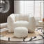 Luxueux fauteuil à billes en chenille avec mousse haute résilience, parfait pour des sièges confortables et polyvalents dans n'importe quelle pièce