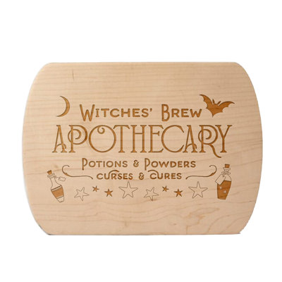 Planche à découper ovale Witches Brew