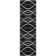 Premium Machine Washable Prisco Black Rug