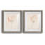 Fleur Petite I - ensemble de 2 peintures encadrées-129754361-129754310