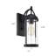 Luminaire de grange d'extérieur à 1 ampoule noir texturé Doory-1371194954