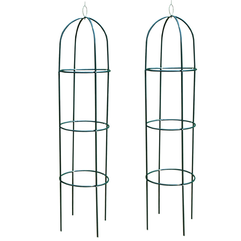 190cm H x 42cm W Metal Obelisk