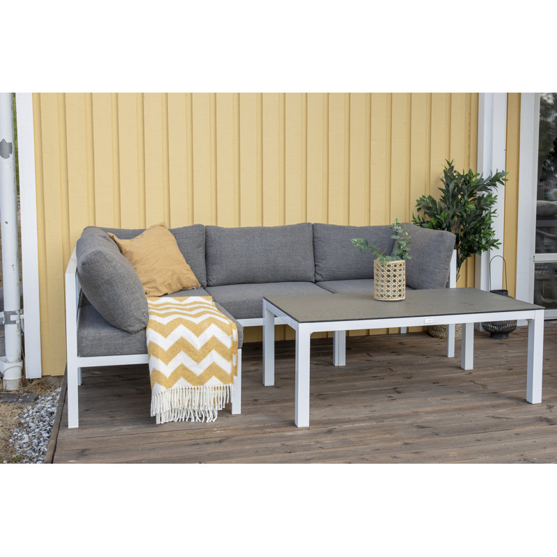 Esteban 70cm Wide Outdoor Patio Sectional with Cushions
