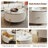Round Coffee Table With Drawers