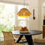 Luminaires de lustre en corde de chanvre tissés à la main à 2 niveaux Farmhouse, luminaires suspendus 1 lumière Boho