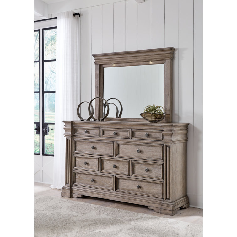 Commode et miroir Badiu