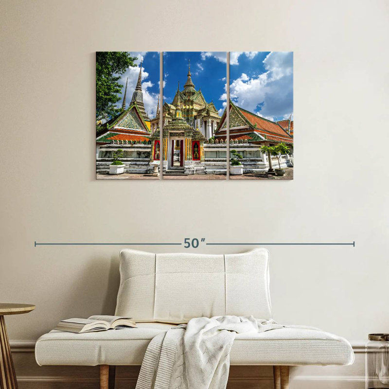 Temple Wat Pho, H 24 po x l 38 po