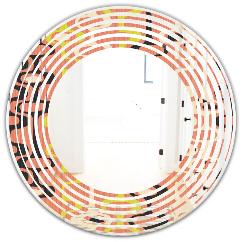 Miroir mural Wave, H 23,6 po x l 23,6 po