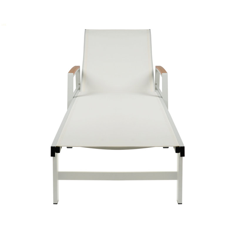 Chaise longue OXTON CHAISE, Blanc