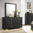 Commode 6 tiroirs avec miroir Hapeville