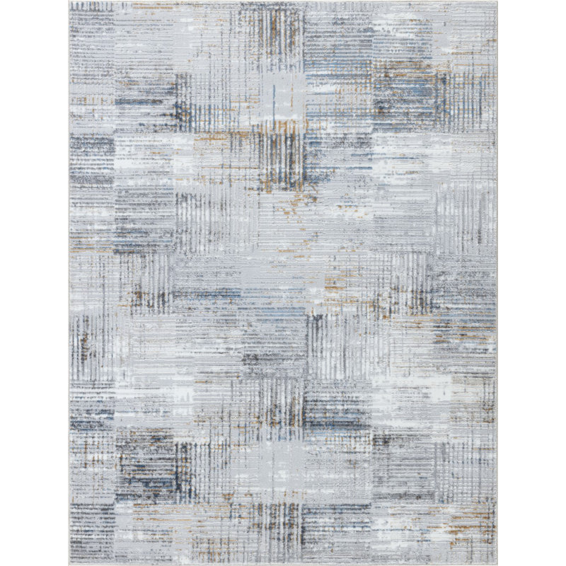 Tapis rectangulaire Mihin, Rectangle 5 pi 3 po x 7 pi