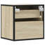 40cm W Metal Bedside Table-967209697