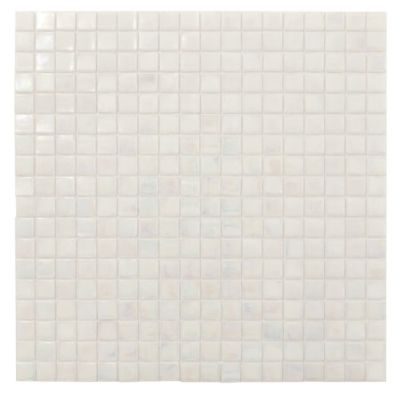 Skosh 0.6" x 0.6" Glass Grid Mosaic Wall & Floor Tile