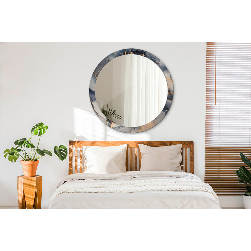Huldar Glass Flat Wall Mirror