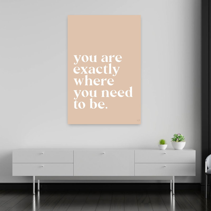 «Exactly Where You Need To Be», art contemporain abstrait, H 60 po x l 40 po