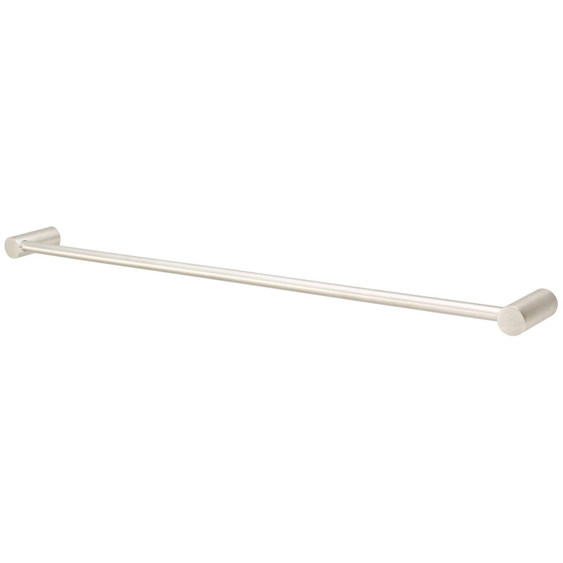 Barre à serviettes murale 24 po, Nickel brossé