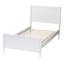 Lit plateforme avec rebords festonnés Baxton Studio Roni-2144984446