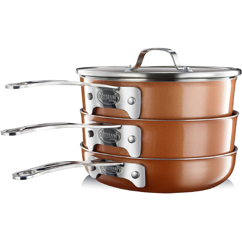 Batterie de cuisine 8 pièces Gotham Steel