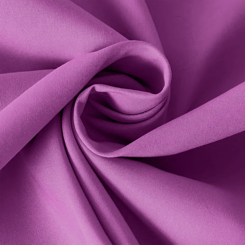 Aspire Homeware Hotel Quality 3 Piece Dyed Duvet Bedding Set with Pillowcases for Soft and Elegant Sleep, Purple