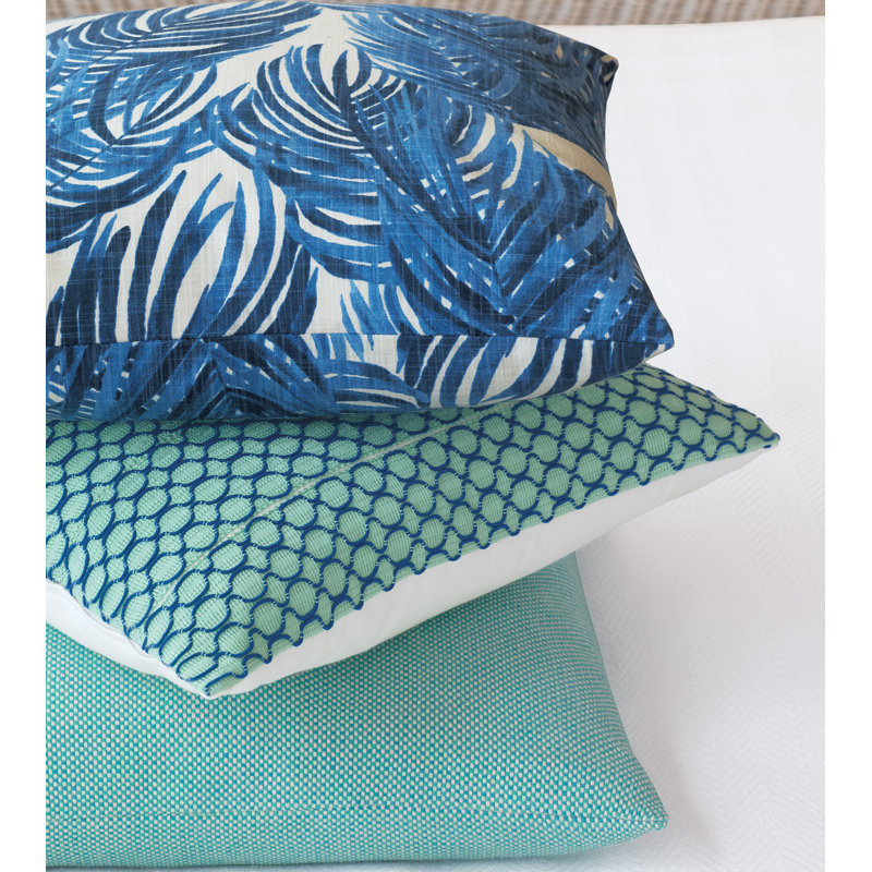 Malia Cotton Blend Reversible Throw Pillow