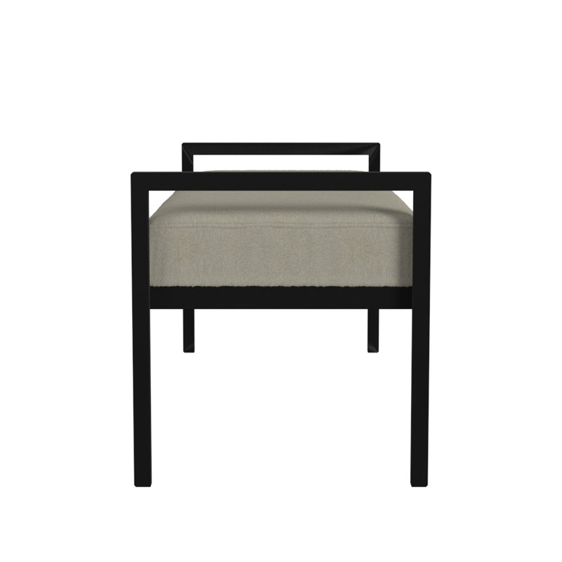 Loxe Teddy Upholstered Bench, Farm Velvet