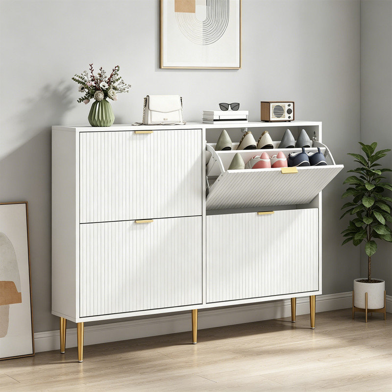 Shoe Storage, White