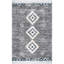 Tapis à poil long à motif géométrique Tribal-742961383