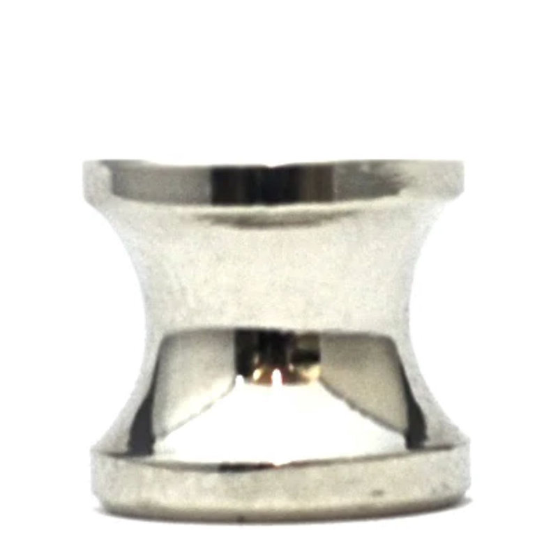 Poignée ronde de 1 3/16 po de diamètre, Arc-en-ciel, Nickel poli